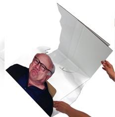 Folding Cardboard Cutout