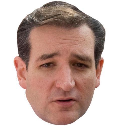 Ted Cruz Celebrity Maske aus Karton