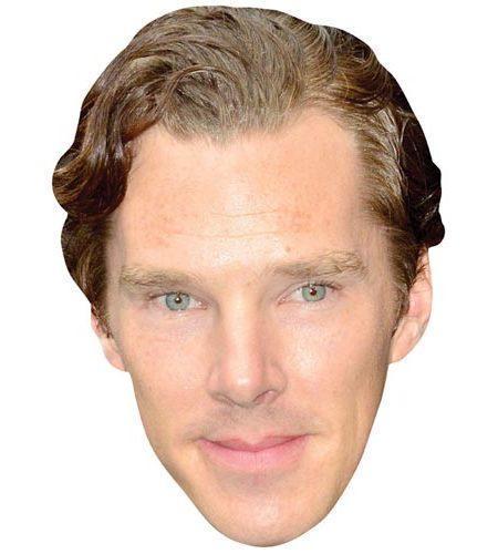 Benedict Cumberbatch Maske aus Karton