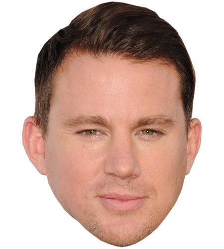 Channing Tatum Celebrity Maske aus Karton