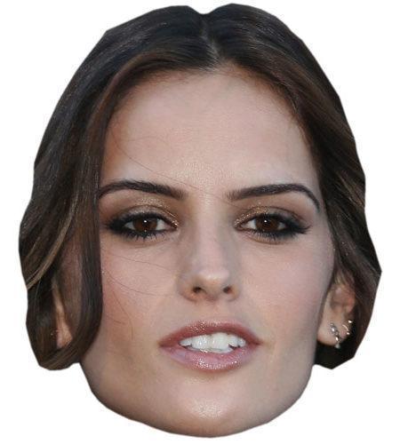 Izabel Goulart Celebrity Maske aus Karton