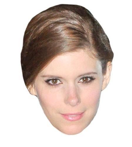 Kate Mara Celebrity Maske aus Karton