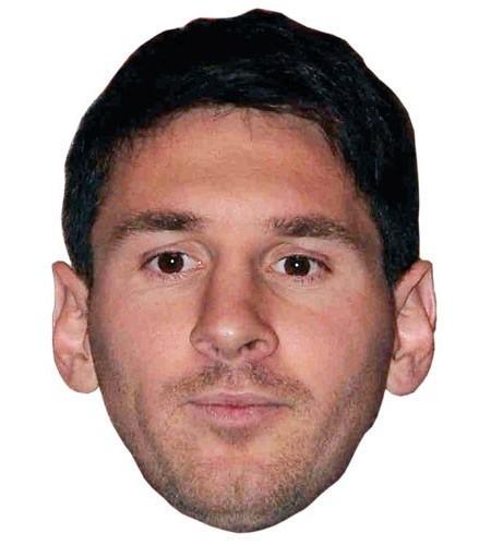Lionel Messi Celebrity Maske aus Karton