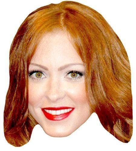 Natasha Hamilton Celebrity Maske aus Karton