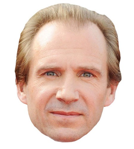 Ralph Fiennes Celebrity Maske aus Karton