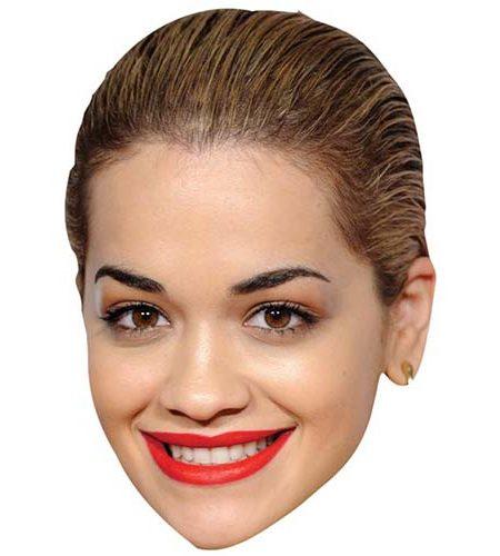 Rita Ora Maske aus Karton
