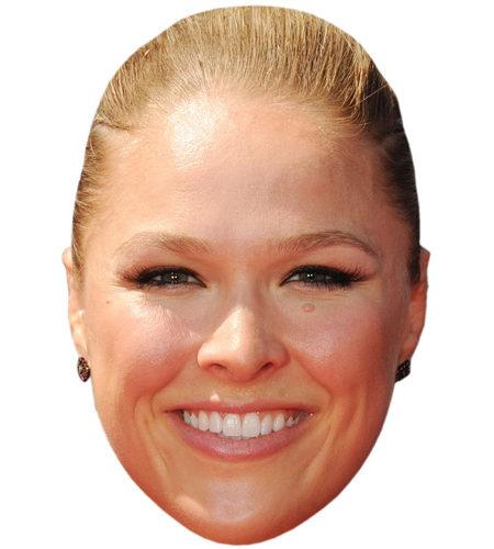 Ronda Rousey Celebrity Maske aus Karton