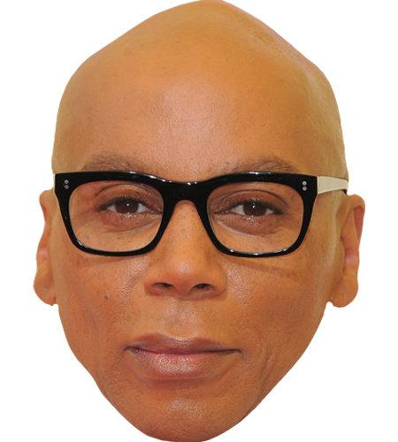 RuPaul Celebrity Maske aus Karton