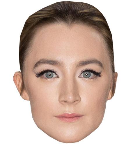 Saoirse Ronan Celebrity Maske aus Karton