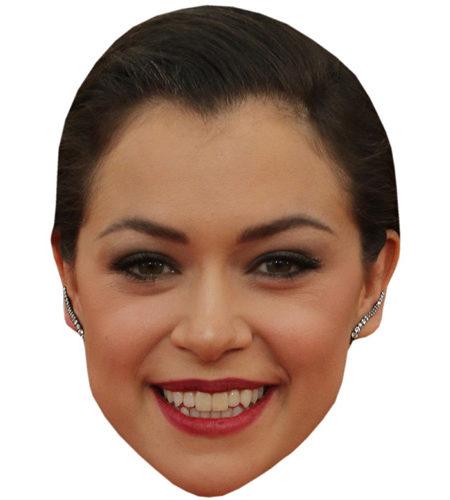 Tatiana Maslany Celebrity Maske aus Karton