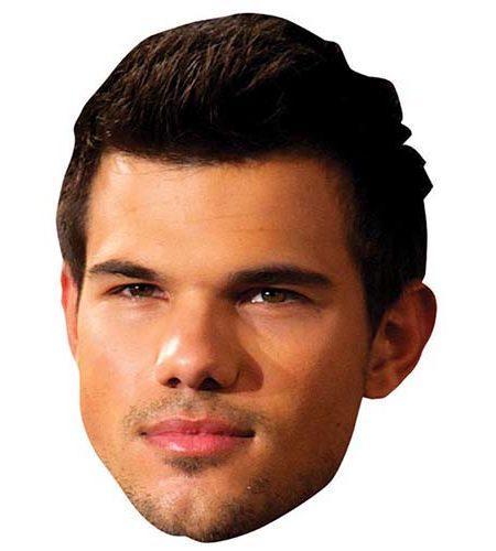 Taylor Lautner Maske aus Karton