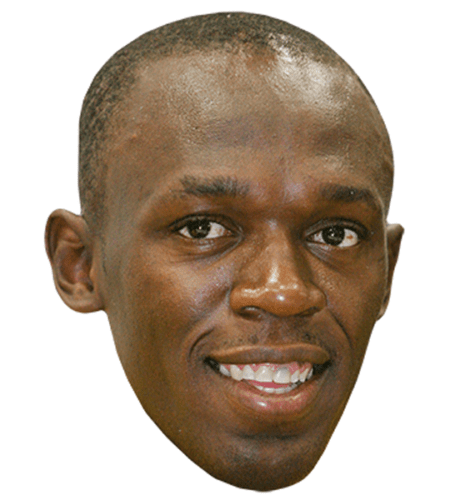 Usain Bolt Celebrity Mask