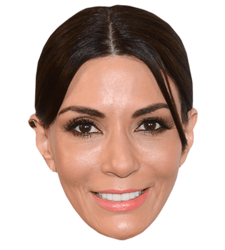 Marisol Nichols Maske aus Karton