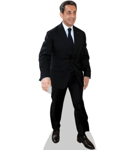 Nicolas Sarkozy Lebensgroßer Pappaufsteller