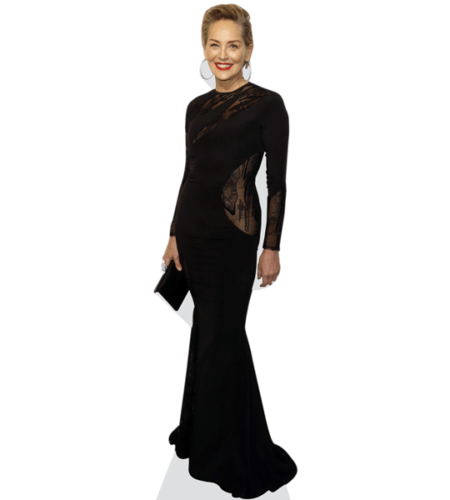 Sharon Stone (Black Dress) Pappaufsteller