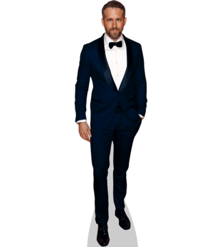 Ryan Reynolds (Blue Suit) Pappaufsteller