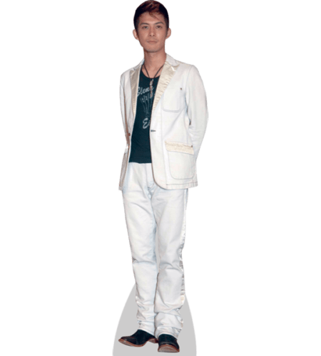 Takashi Kashiwabara (White Suit) Pappaufsteller