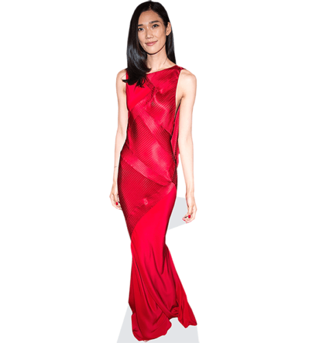 Tao Okamoto (Red Dress)
