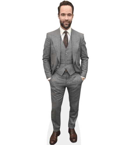 Chris Diamantopoulos (Grey Suit) Pappaufsteller