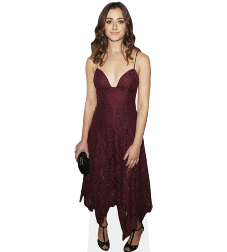 Holly Curran (Purple Dress) Pappaufsteller