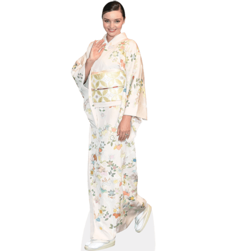 Miranda Kerr (Kimono) Pappaufsteller