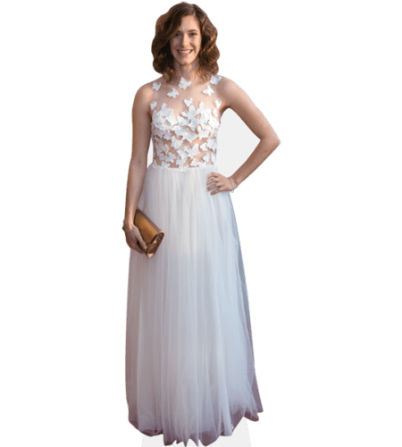 Miriam Stein (White Dress) Pappaufsteller