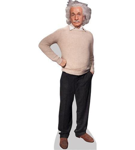 Albert Einstein Pappaufsteller