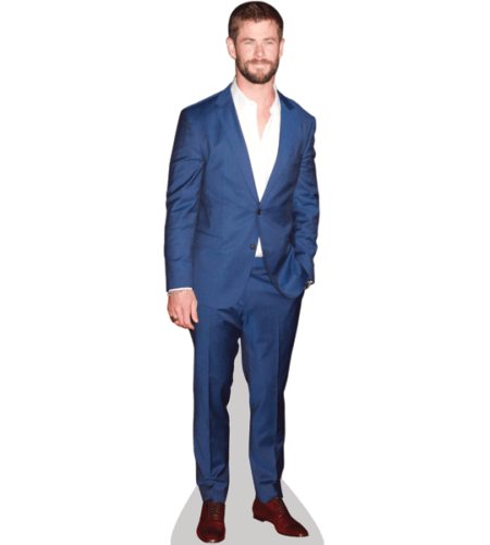 Chris Hemsworth (Blue Suit) Pappaufsteller