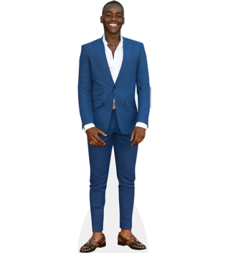 Ncuti Gatwa (Blue Suit) Pappaufsteller