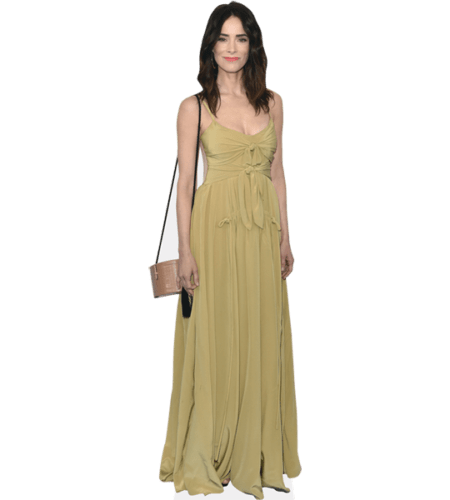 Abigail Spencer (Yellow Dress) Pappaufsteller