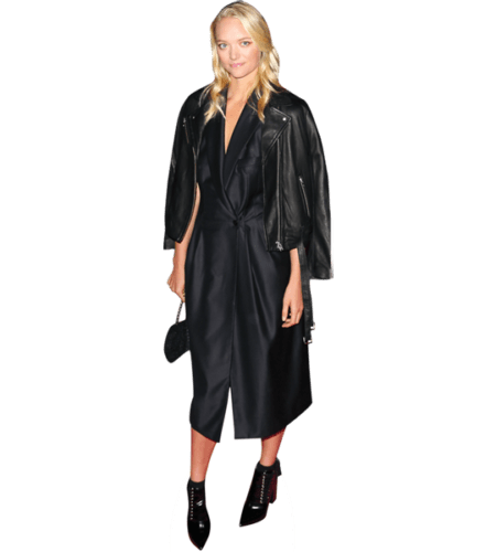 Gemma Ward (Black Dress) Pappaufsteller
