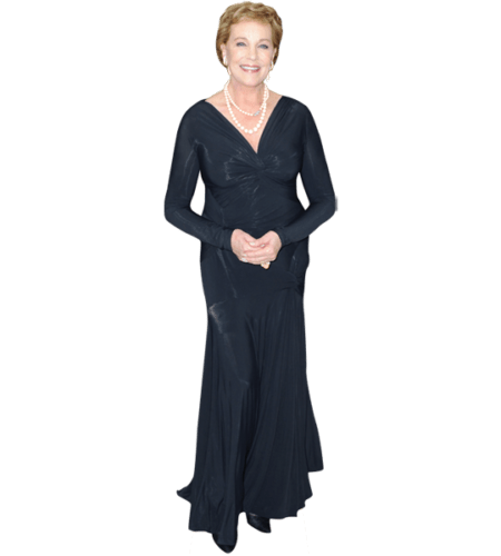 Julie Andrews (Black Dress) Pappaufsteller