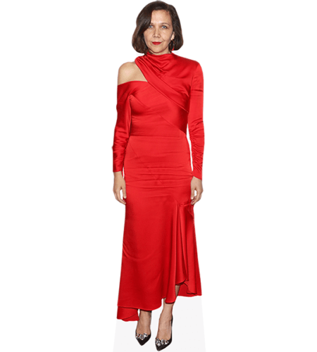 Maggie Gyllenhaal (Red Dress) Pappaufsteller