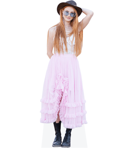 Vera Blue (Pink Dress) Pappaufsteller