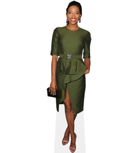 Kylie Bunbury (Green Dress)