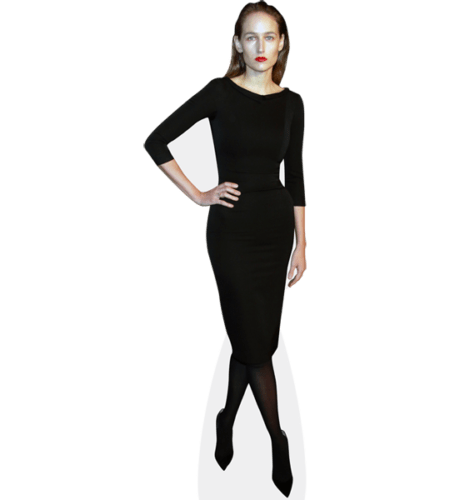 Leelee Sobieski (Black Outfit) Pappaufsteller