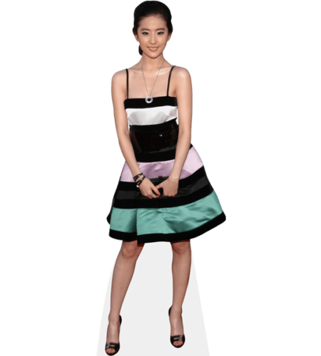 Liu Yifei (Stripey Dress)