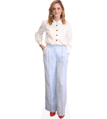 Sophie Rundle (Blue Trousers)
