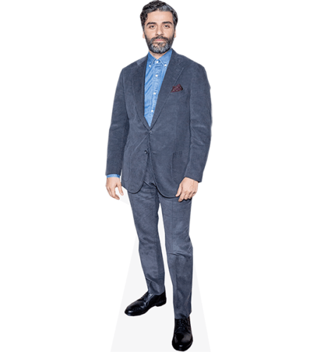 Oscar Isaac (Cord Suit) Pappaufsteller