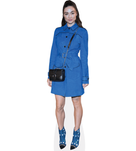 Crystal Reed (Blue Outfit) Pappaufsteller