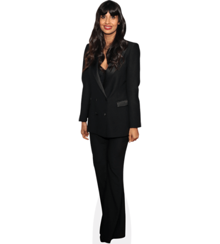 Jameela Jamil (Suit) Pappaufsteller