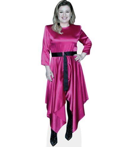 Kelly Clarkson (Pink Dress) Pappaufsteller