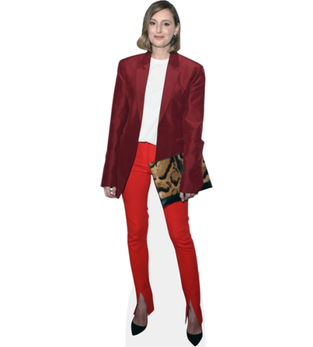 Laura Carmichael (Red Suit)