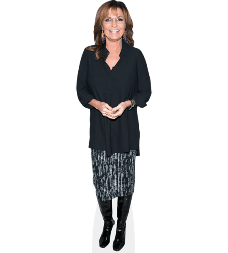 Sarah Palin (Black Boots) Pappaufsteller