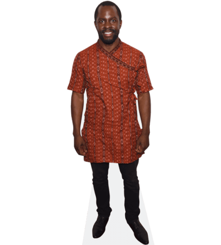 Gbenga Akinnagbe (Brown Top) Pappaufsteller