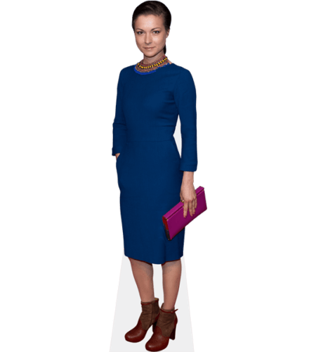 Henriette Richter Rohl (Blue Dress) Pappaufsteller