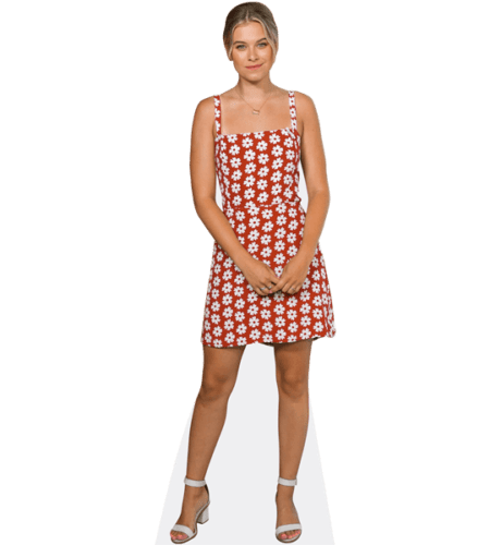 Tiera Skovbye (Short Dress) Pappaufsteller