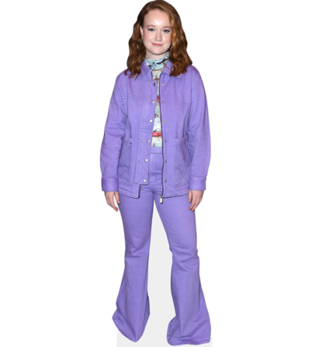 Liv Hewson (Purple Outfit)