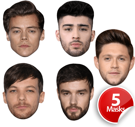 One Direction Mask Pack