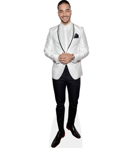 Maluma (White Suit) Pappaufsteller